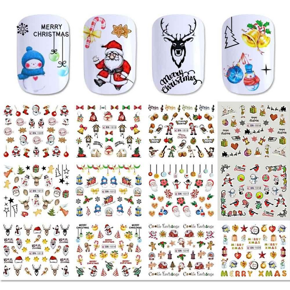 Christmas Water Decal BN-1009 1020