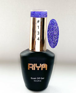Riya's Nails Glitter Gel #134